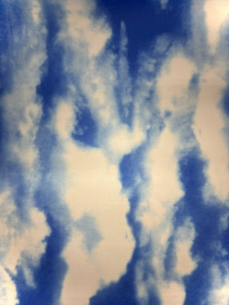 Cloud Print Spandex Fabric - Cloud Print, 58"/60" Width (1 Yard)