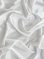 White Silky Stretch Satin