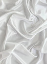 White Silky Stretch Satin