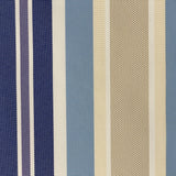 Polyester Canvas Outdoor Fabric Multi Striped Oak