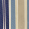 Polyester Canvas Outdoor Fabric Multi Striped Oak
