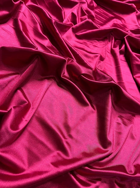 Shiny Nylon Spandex Wine