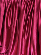 Shiny Nylon Spandex Wine