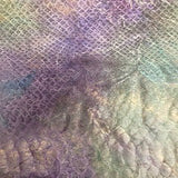 Polyester Spandex Medusa Velvet Foiled Fabric