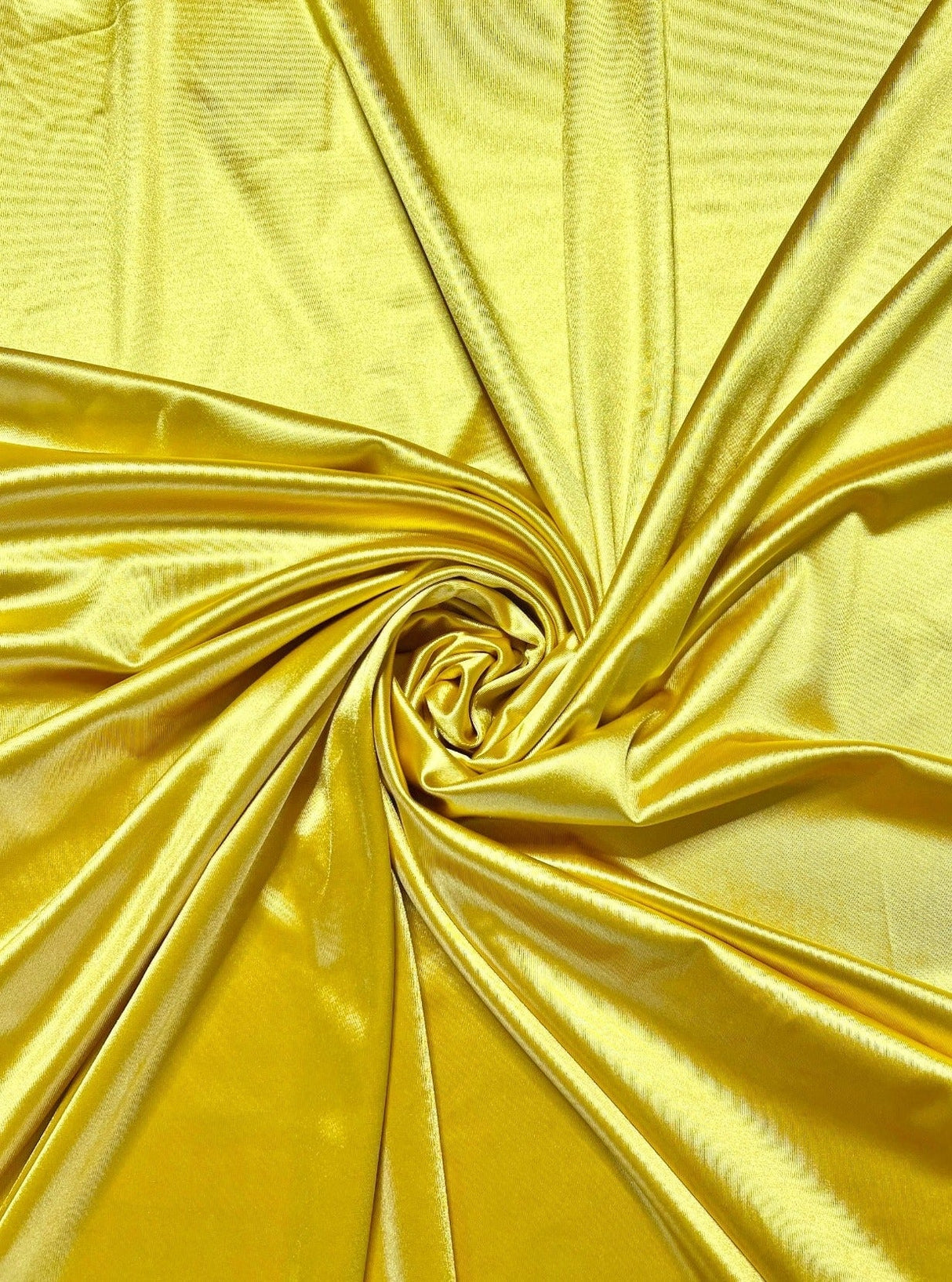 Shiny Nylon Spandex Yellow