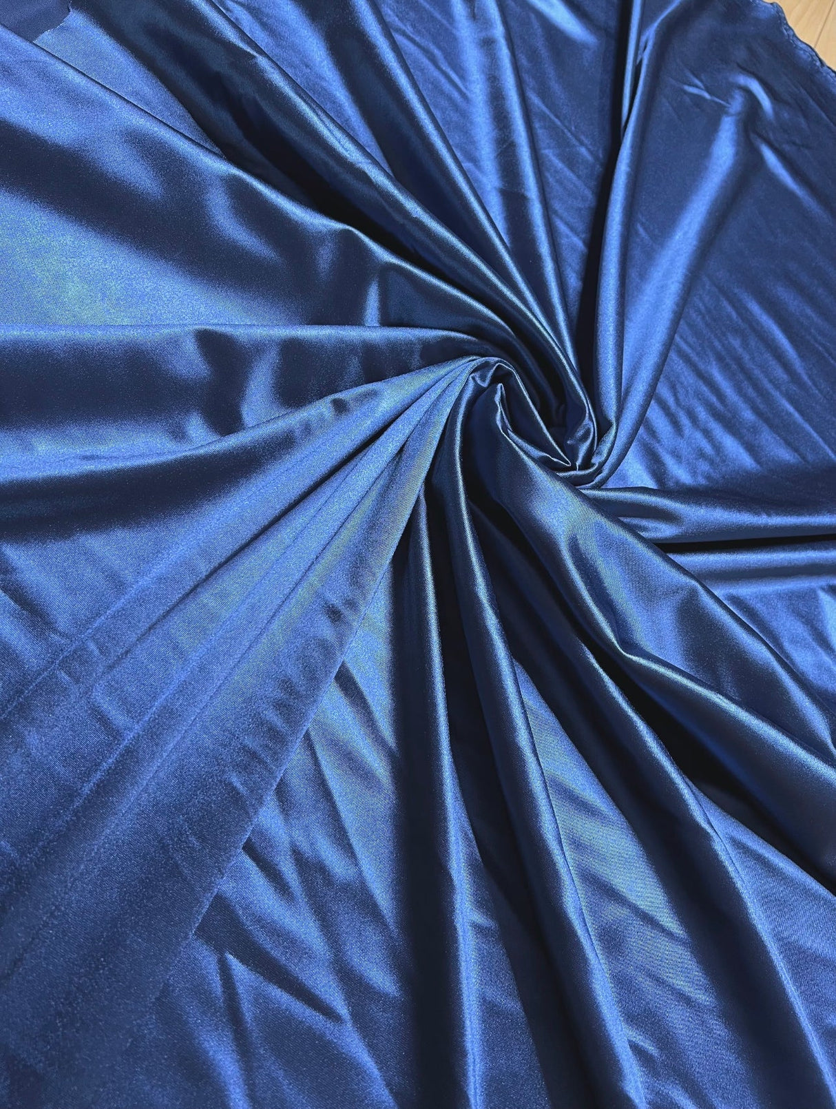 Shiny Denim Nylon Spandex