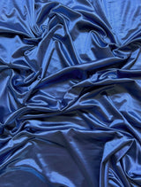 Shiny Denim Nylon Spandex