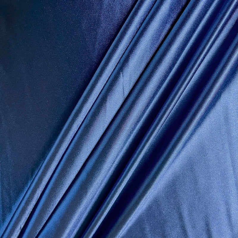 Shiny Denim Nylon Spandex