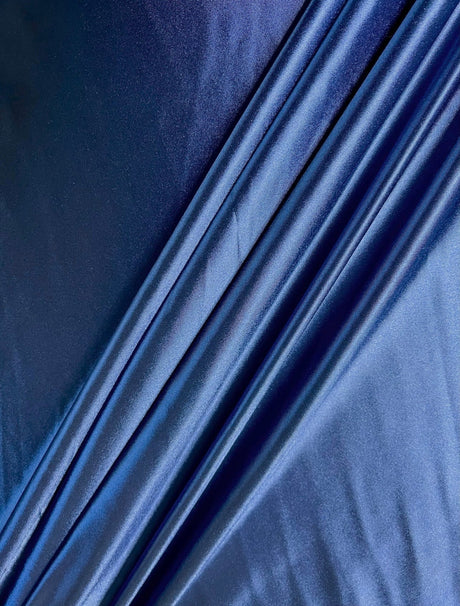 Shiny Denim Nylon Spandex