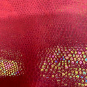 Nylon Spandex Rainbow Crystal Snake Fabric 60"