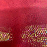 Nylon Spandex Rainbow Crystal Snake Fabric 60"