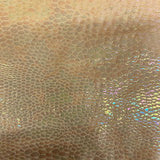 Nylon Spandex Rainbow Crystal Snake Fabric 60"