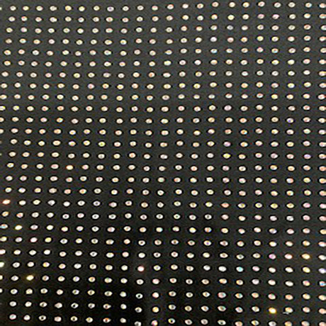 Rhinestone 4-Way Stretch Polyester Spandex Fabric
