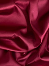 Stretch Satin Cranberry