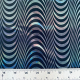 Nylon Spandex Hologram Tricot Fabric 4-Way Stretch