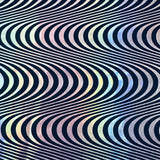 Nylon Spandex Hologram Tricot Fabric 4-Way Stretch