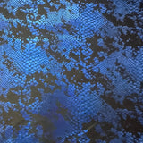 Hologram Tricot Nylon Spandex Fabric Viper Snake 60"