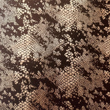 Hologram Tricot Nylon Spandex Fabric Viper Snake 60"