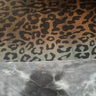 Polyester Spandex Leopard Hologram Tie Dye Fabric