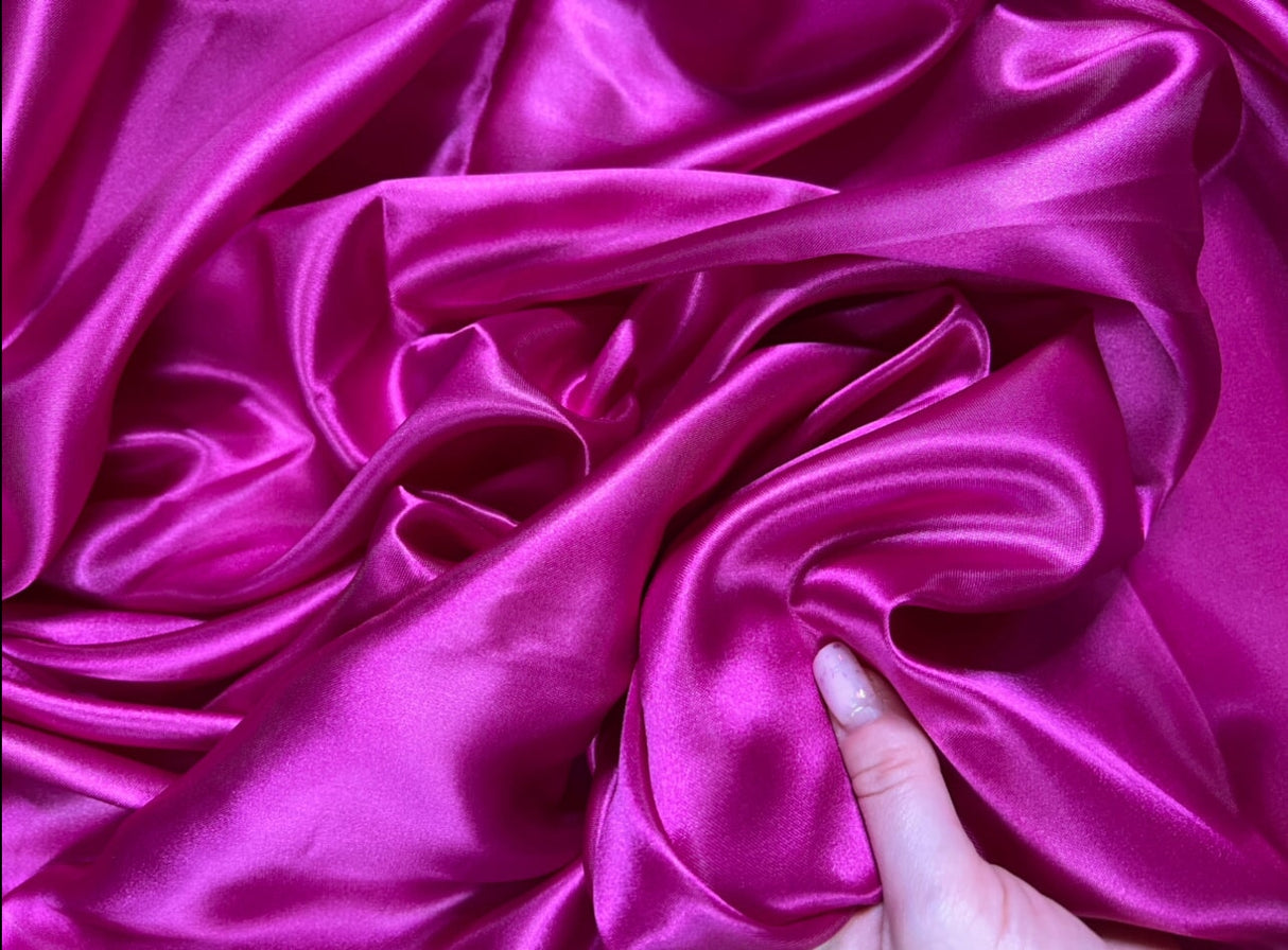 Fuchsia Satin