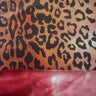 Polyester Spandex Leopard Hologram Tie Dye Fabric