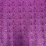 Leopard Print Glitter Canvas Vinyl Fabric - Leopard Print, 56/58" Width (1 Yard)