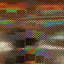 Nylon Spandex Hologram Dazzle Fabric 60"