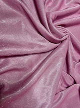 Stretch Metallic Lurex Baby Pink