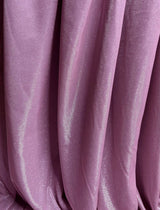 Stretch Metallic Lurex Baby Pink