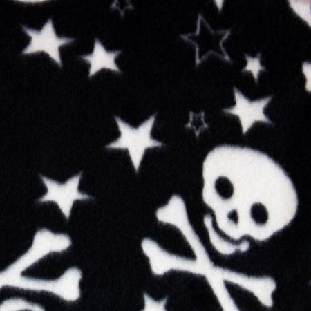 Skulls & Stars Anti Pill Fleece Fabric,