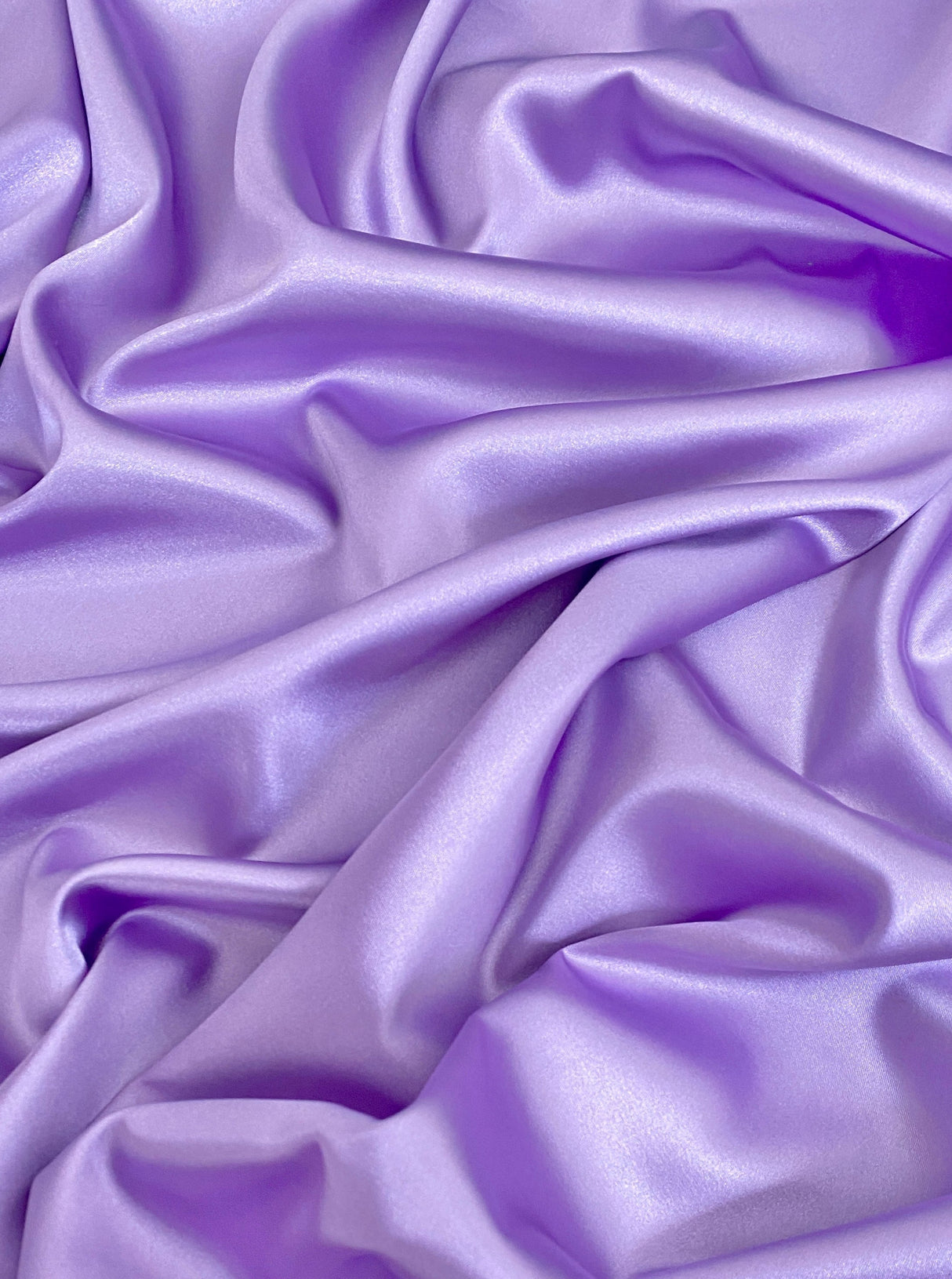 Lavender Silky Stretch Satin