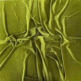 Misty Glitter Stretch Velvet Spandex Fabric - 90% Polyester 10% Spandex, Glitter, 60" Width (1 Yard)