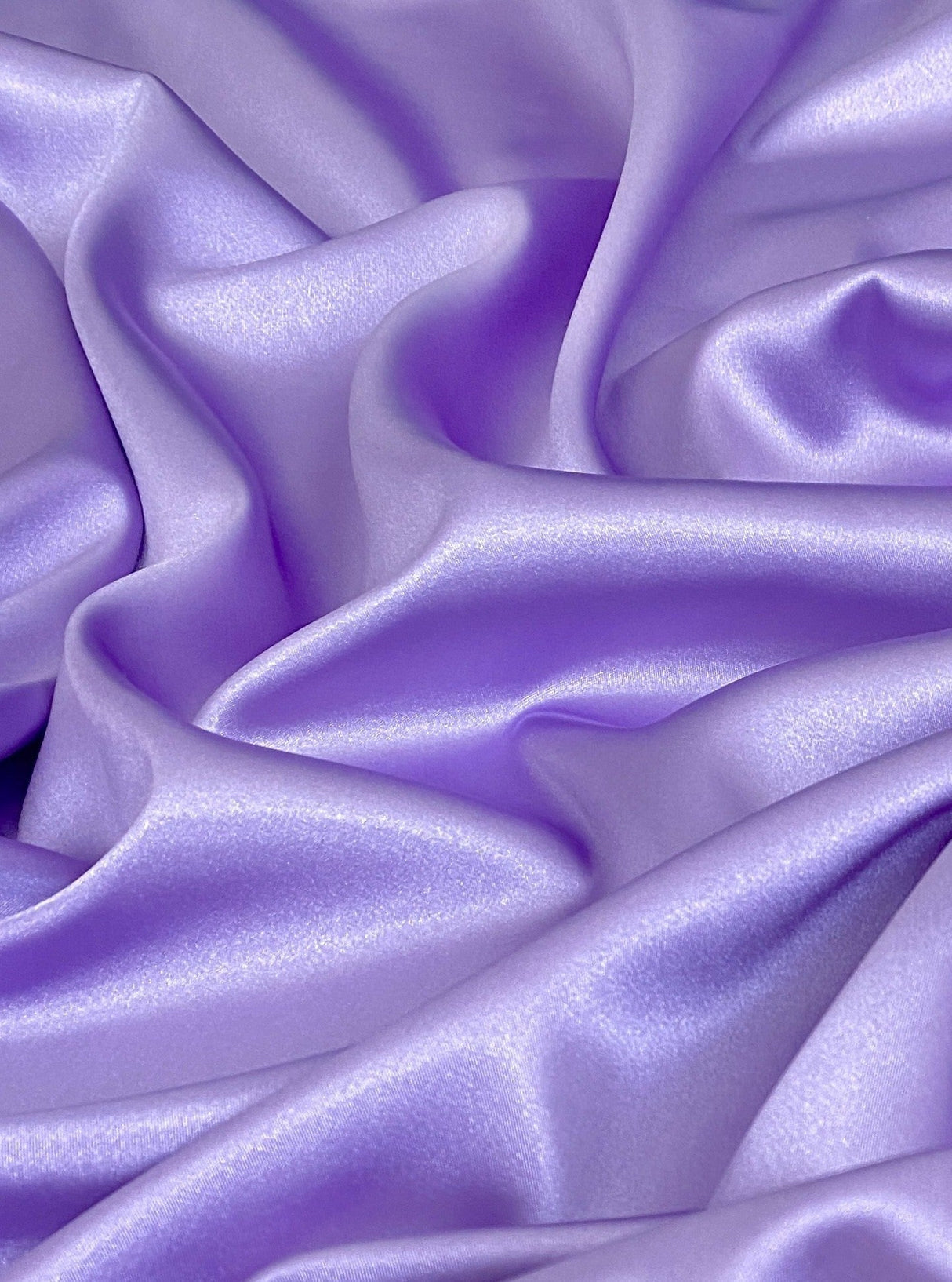 Lavender Silky Stretch Satin
