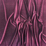 Misty Glitter Stretch Velvet Spandex Fabric - 90% Polyester 10% Spandex, Glitter, 60" Width (1 Yard)