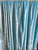 Turquoise Stretch Velvet