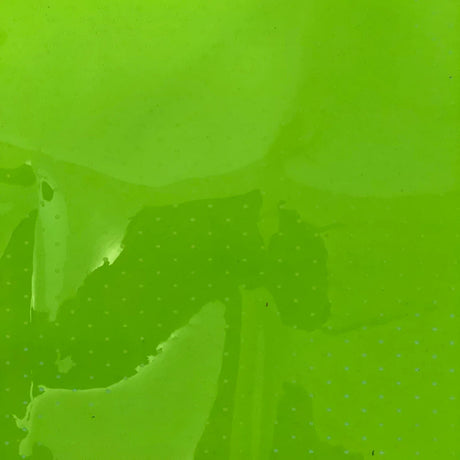 Lime Green 12 Gauge Perforated Tinted Plastic Vinyl Fabric,