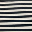 Nylon Spandex Stripe Fabric 1" Black White 60"