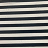 Nylon Spandex Stripe Fabric 1" Black White 60"