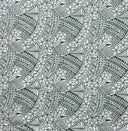Poly Cotton Hibiscus Traditional Polynesian Tattoo Fabric
