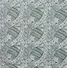 Hibiscus Traditional Polynesian Tattoo Poly Cotton Fabric - Hibiscus Tattoo Pattern, 45" Width, 65% Polyester 35% Cotton (1 Yard)