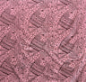 Hibiscus Traditional Polynesian Tattoo Poly Cotton Fabric - Hibiscus Tattoo Pattern, 45" Width, 65% Polyester 35% Cotton (1 Yard)