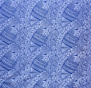 Poly Cotton Hibiscus Traditional Polynesian Tattoo Fabric