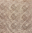 Poly Cotton Hibiscus Traditional Polynesian Tattoo Fabric