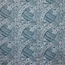 Poly Cotton Hibiscus Traditional Polynesian Tattoo Fabric