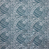Hibiscus Traditional Polynesian Tattoo Poly Cotton Fabric - Hibiscus Tattoo Pattern, 45" Width, 65% Polyester 35% Cotton (1 Yard)