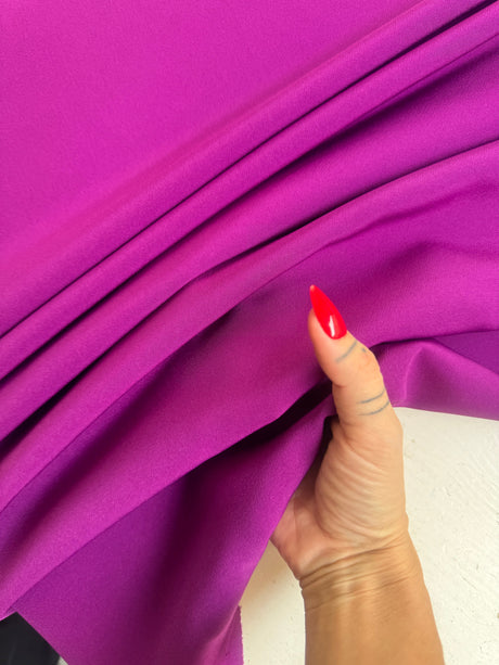 Stretch Crepe Magenta