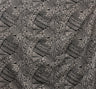 Hibiscus Traditional Polynesian Tattoo Poly Cotton Fabric - Hibiscus Tattoo Pattern, 45" Width, 65% Polyester 35% Cotton (1 Yard)