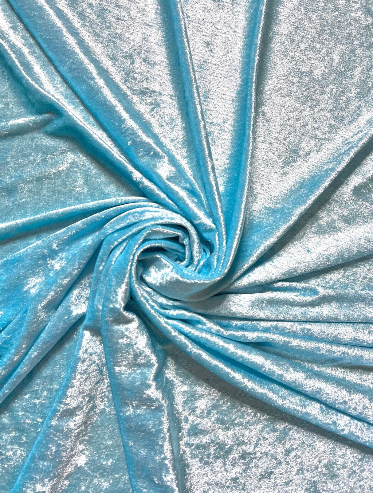 Turquoise Stretch Velvet