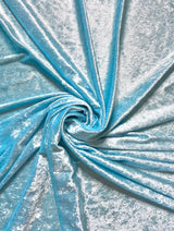 Turquoise Stretch Velvet
