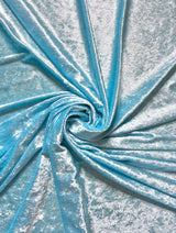 Turquoise Stretch Velvet